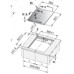 V-Zug Cooktop V4000 I402 38厘米 嵌入式兩頭電磁爐